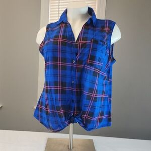 Paper Tee - NWOT Womens Plus Size Tunic 3X Blue